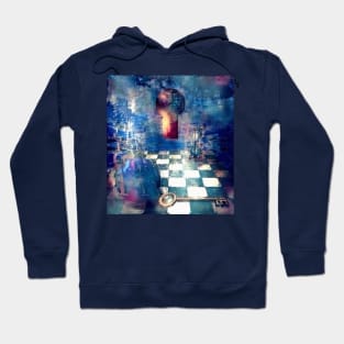 Symbolic painting. Binary code Hoodie